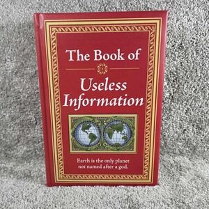 The Book of Useless Information Red Hardcover by Publications Inter. 2011